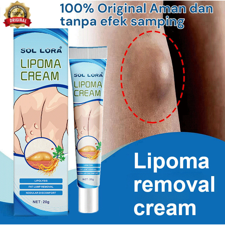 COD+Kirim Dalam 24 Jam Lipoma Cream Original / Obat Benjolan Di Ketiak / Obat Lipoma / Salep Penghil