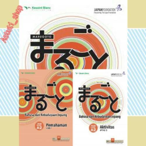 Buku Bahasa Jepang " Paket Marugoto A2 Jepang Pemahaman &Aktivitas