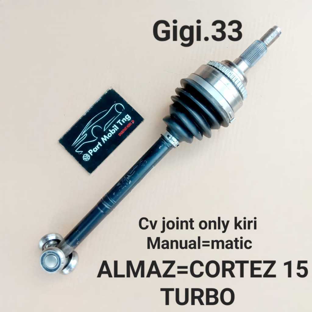 Cv Join Joint As Roda Drive Shaft Bagian Kiri Wuling Almaz = Cortez Turbo Manual = Matic