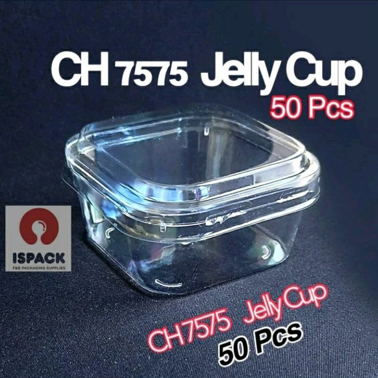 Jelly Cup Puding Cup CH7575 Isi 50 Pcs