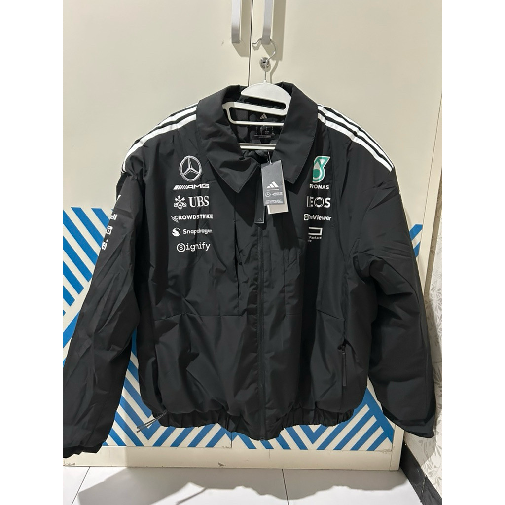 Adidas Mercedes Bomber Jacket 100% ORIGINAL