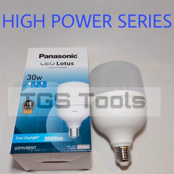 PANASONIC BOHLAM BESAR - Lampu LED High Power Light Bulb 30 Watt LED LOTUS PANASONIC