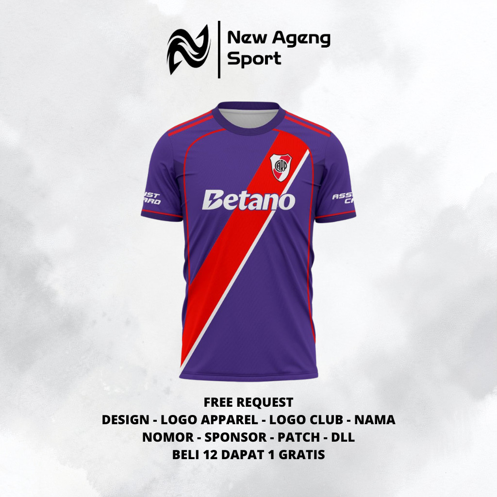 Jersey NasRiver Plate 3rd Third 2026 2027 Free Nameset