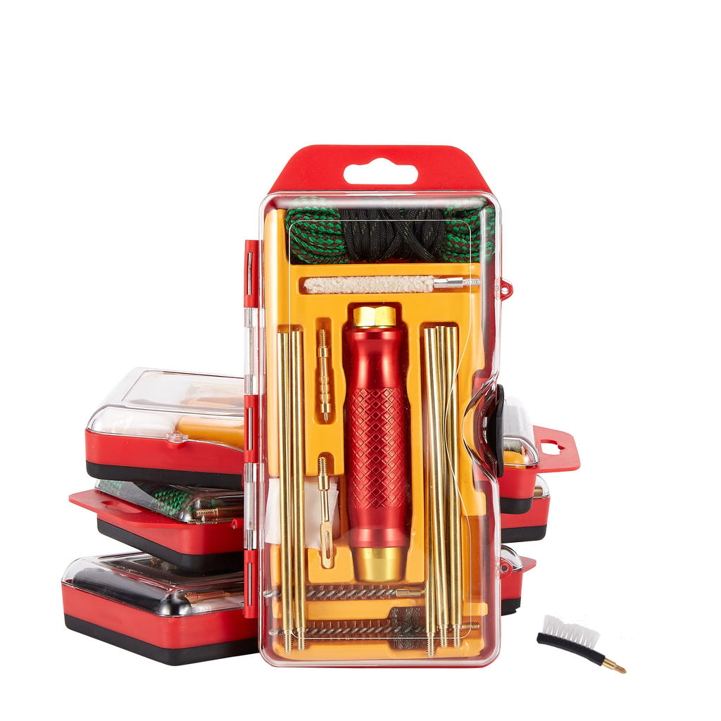 Cleaning Kit GK48 Set Pembersih Laras Senapan PCP 4.5mm 5.5mm 9mm – Brass Brush Bore Cleaner Sikat K
