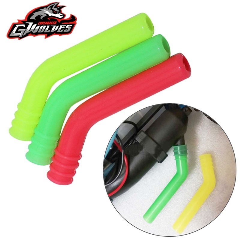 1/10 1/8 Nitro RC car boat Helicopter Plane silicone Extension Tube Exhaust Pipe Engine shutdown Pre