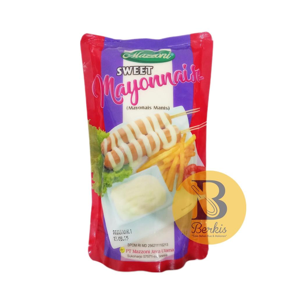 Mazzoni Sweet Mayonaise 1kg Mayonaise Manis