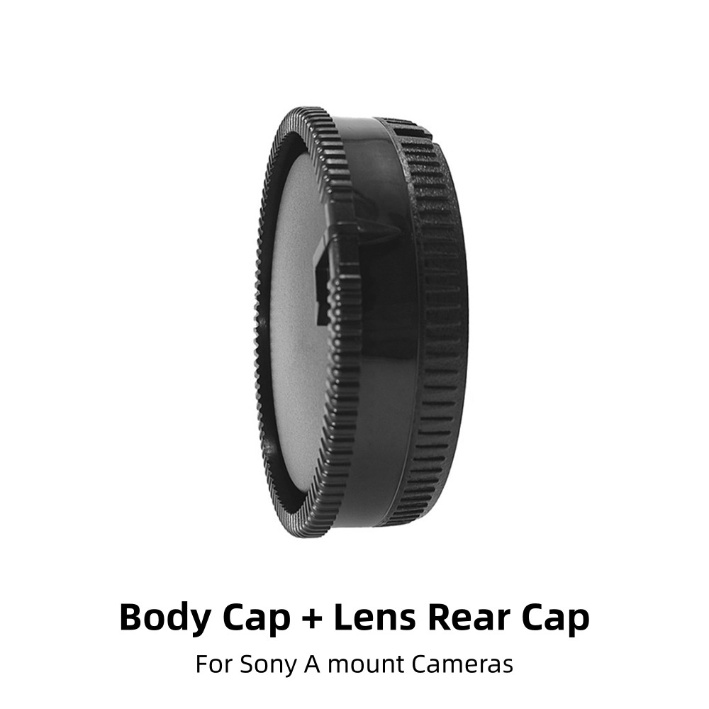 Camera Body Cap Rear Lens Cap Dust Proof Cover Protector for Sony A58 A77II A99II A65 A77 A99 A33 A3