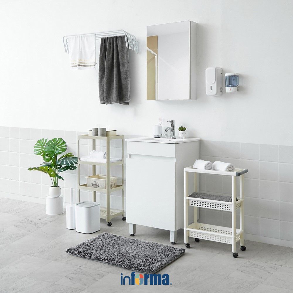 INFORMA ROONEY SET KABINET KAMAR MANDI - PUTIH