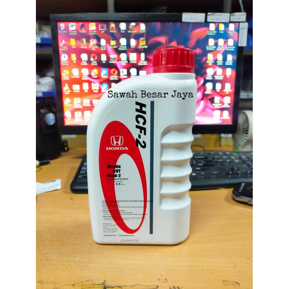 HCF HCF2 HCF-2 CVT Fluid - Oli Transmisi Automatic Matic Metik 0.8 Liter Honda Brio . Mobilio . Jazz