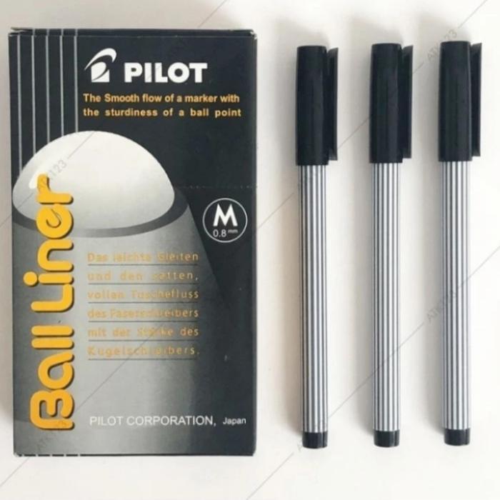 Pilot Balliner 0.8 mm - Hitam