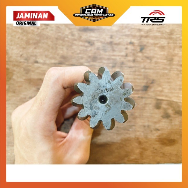 As Reduksi Gigi Gardan Belakang 11T / 38T Motor Roda Tiga (000-TRS-0204)