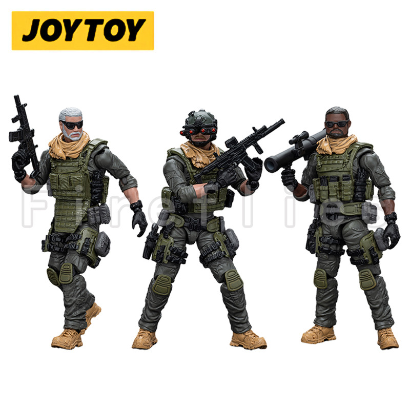 1/18 JOYTOY Action Figure Nato Defense Forces 13Th Assault Squad Anime Collection Toy