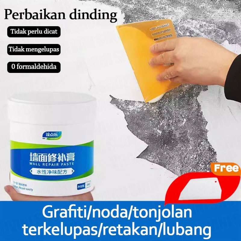 PLAOSANSTORE Dempul Dinding Tembok Dempul Tembok Retak Dan Bolong Plamir Tembok Penambal Tembok Reta