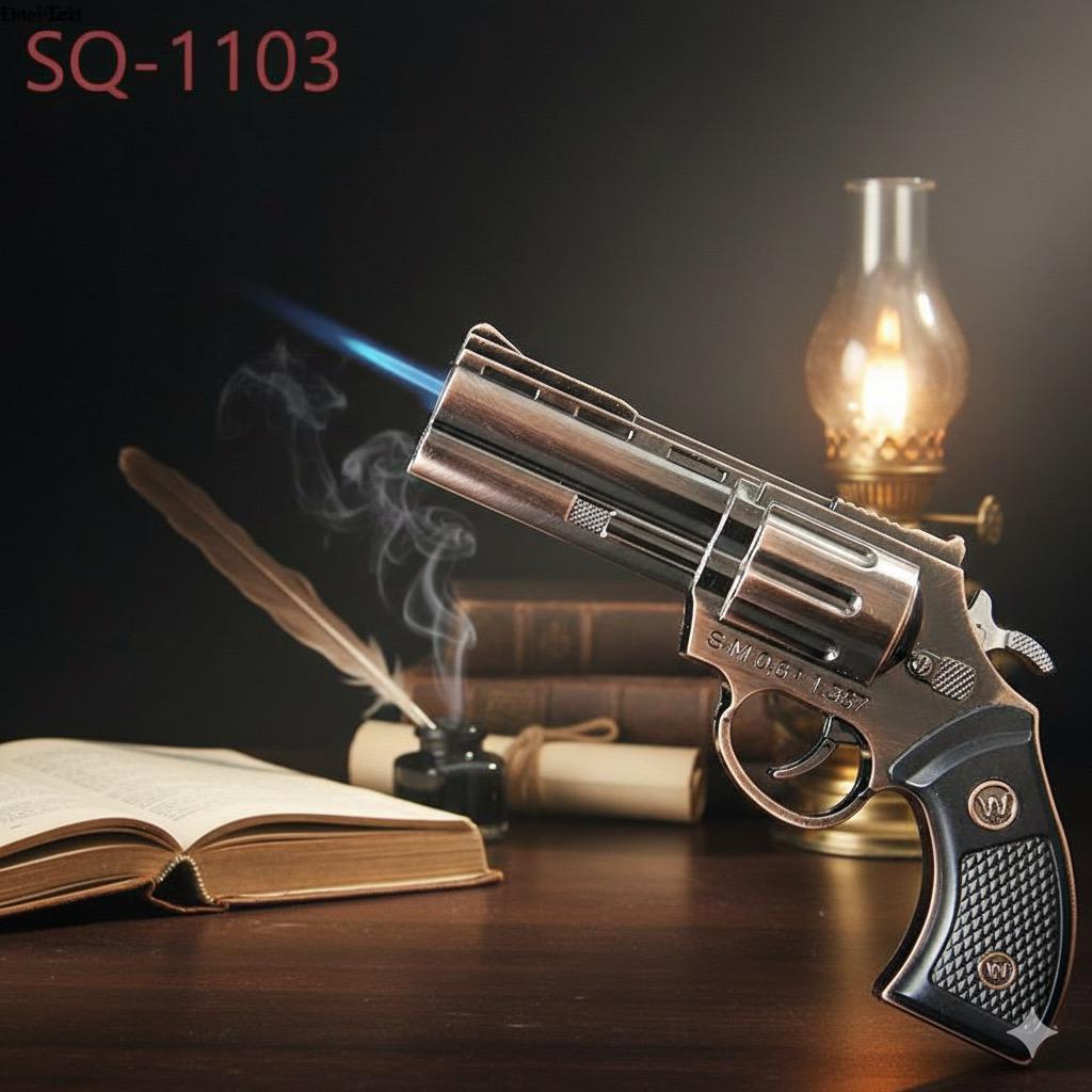 Vapa Zipp , , ,Lighter Korek Api Unik SQ-1103 Pistol Metal Mini korek api gas (BISA COD)