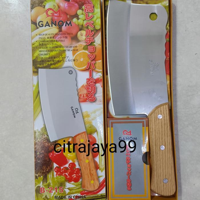 Pisau Daging Tajam Tebal / Golok Cingcang / Pisau Sayur B - 215 - Golok B -215