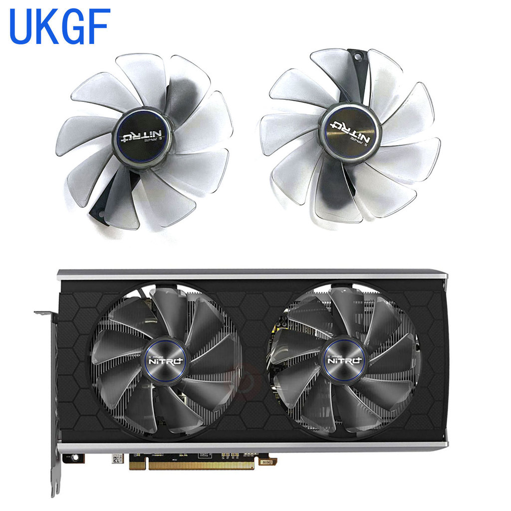 95MM 6PIN FS10015M12D CF1015H12D RX5500XT GPU Fan for SAPPHIRE Radeon RX5500XT 5600XT 5700 5700XT NI