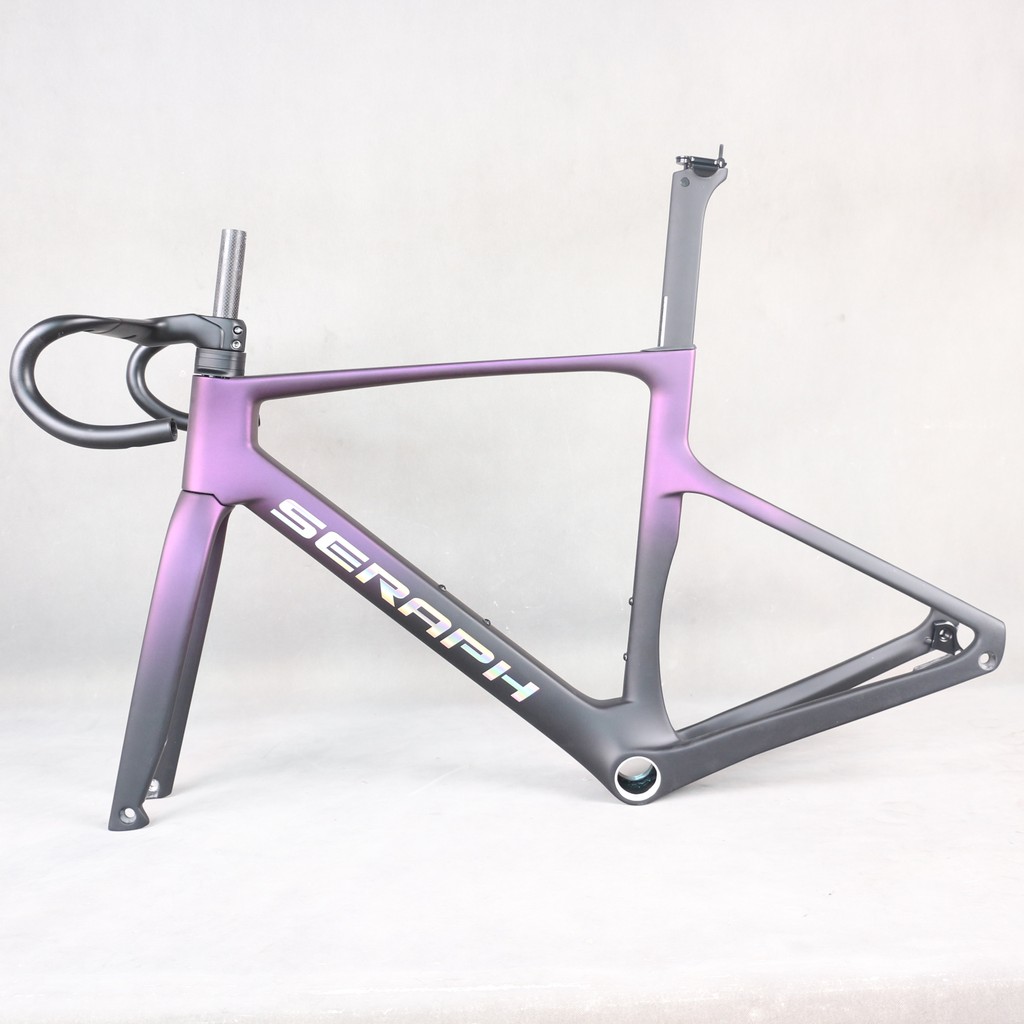 UDH hanger Super Light Carbon Fiber T1000 sc Road Bike Frame TT-R18 T47 Thread Max Tire 32C