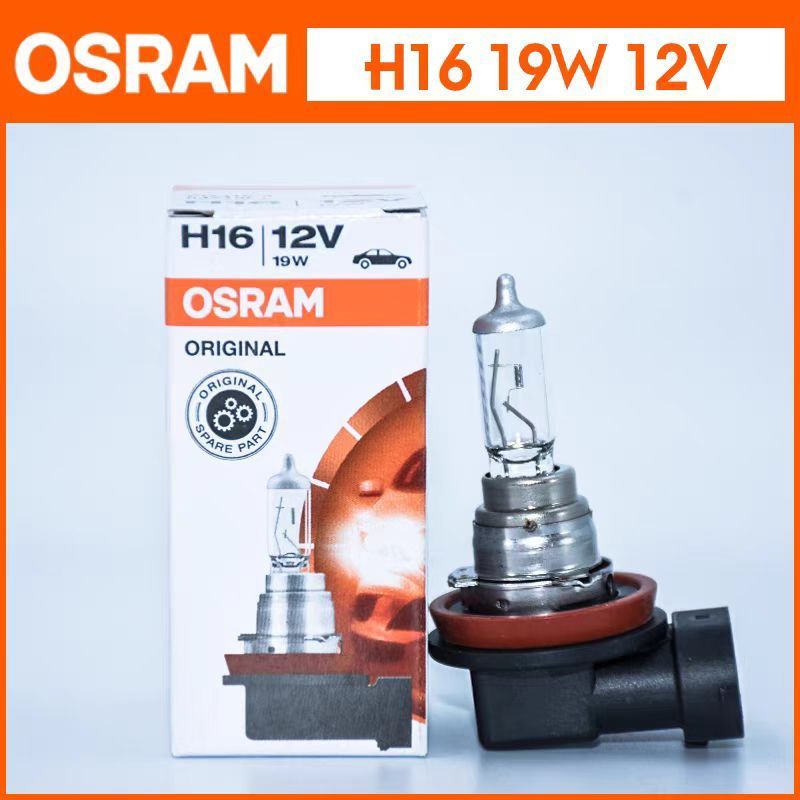 Osram H16 12v 19w Standard Foglamp Lampu Kabut Kuning Agya Sigra Rush Terios Calya 100% asli
