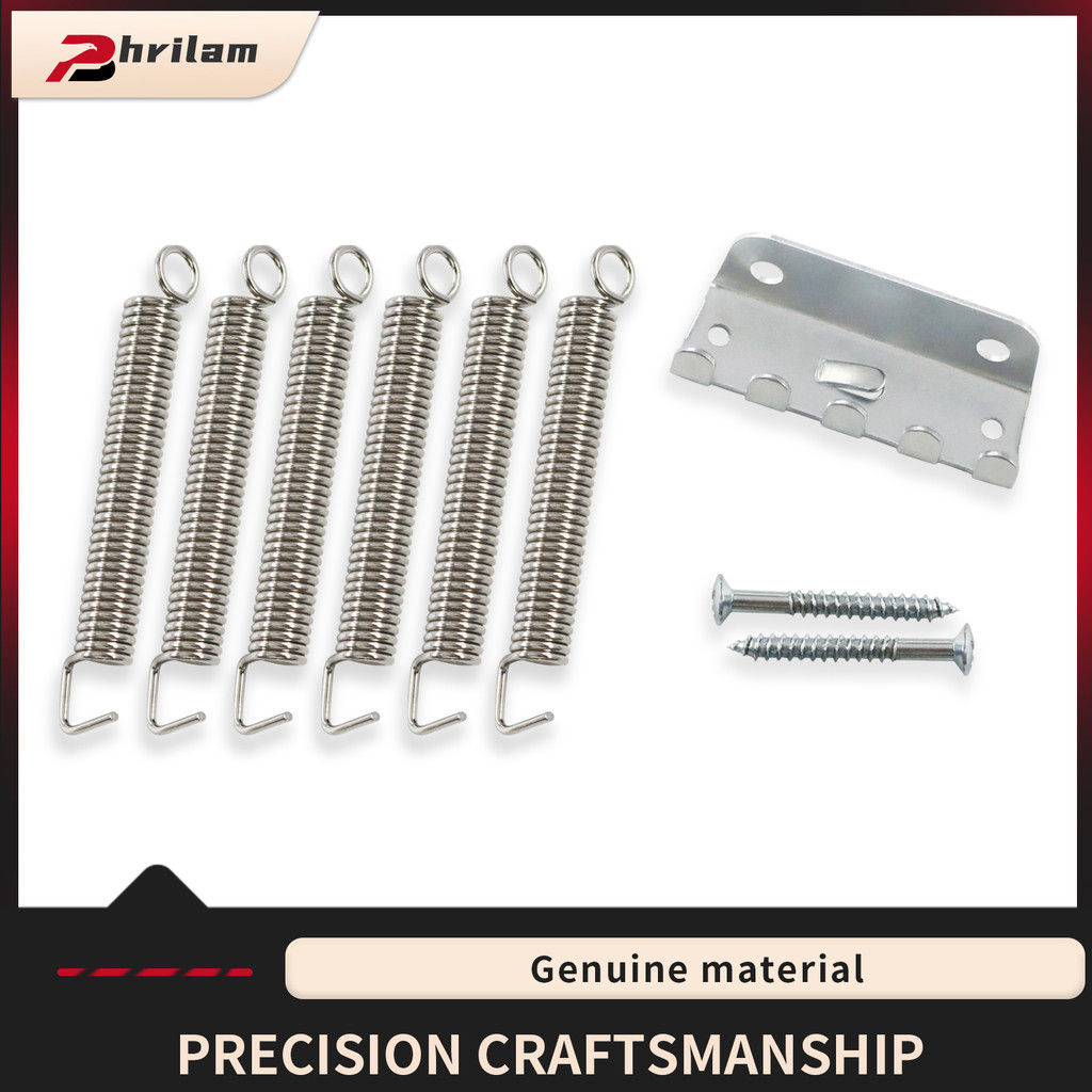 PHRILAM Vintage St Tremolo Spring Claw Kit High-Quality Springs X3/x6 tallation Screws X2 Tremolo Cl