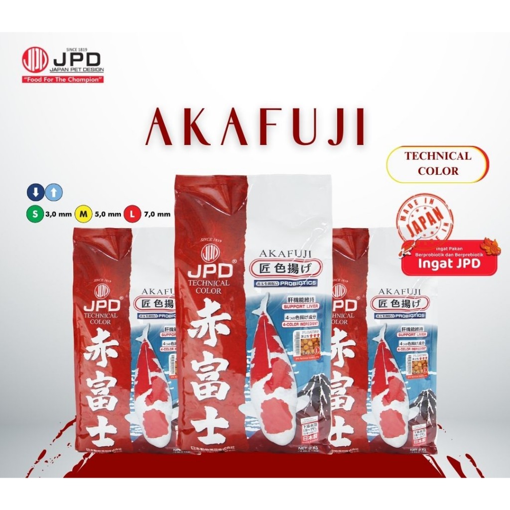JPD AKAFUJI 2KG COLOR ENHANCING