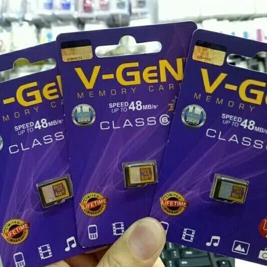 V-gen Micro SD Vgen 16GB Memory Card Original