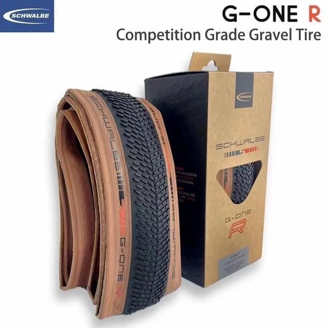 BAN LUAR SCHWALBE G-ONE R 700X40C TAN WALL
