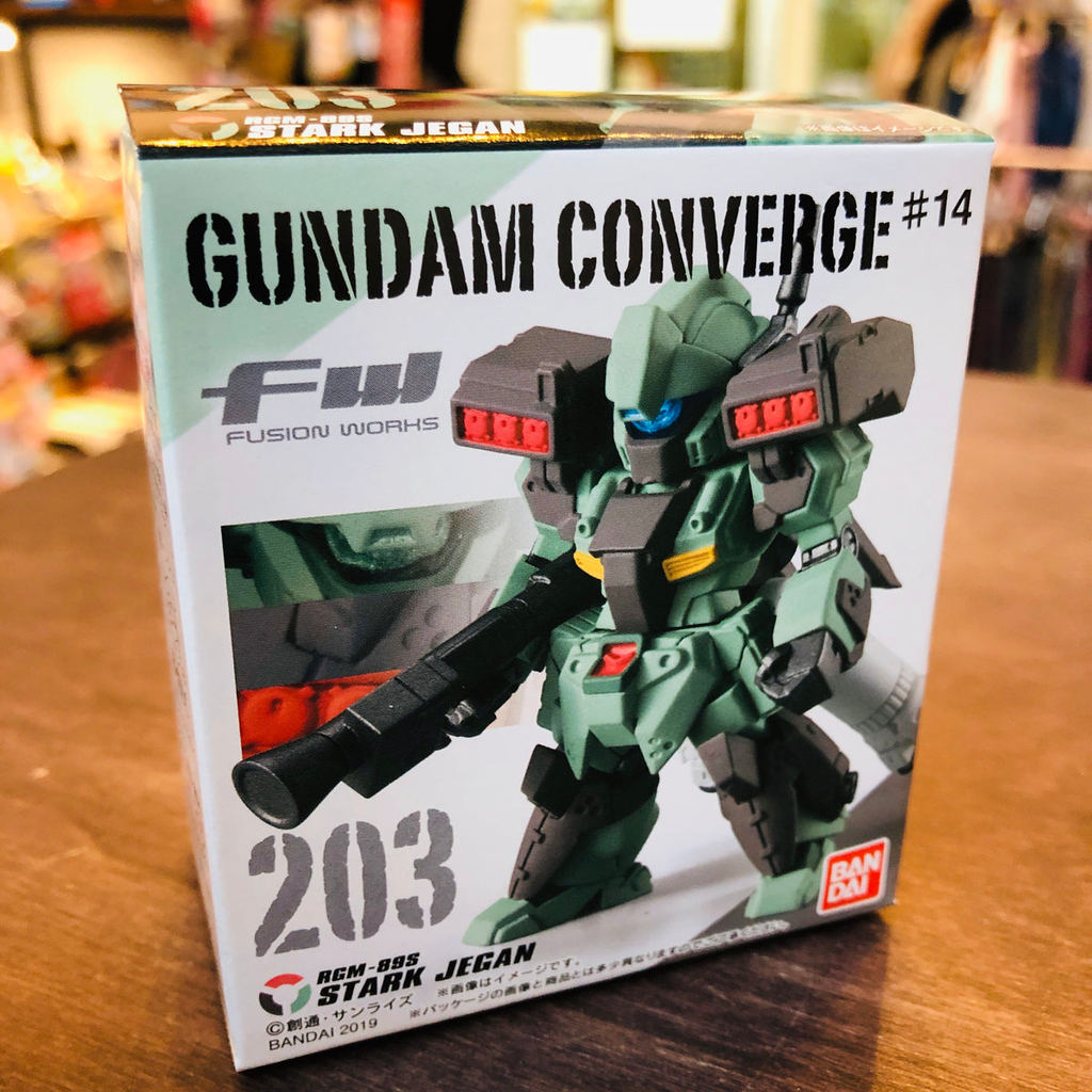 FW Gundam Converge #14 203 Stark Jegan Mini Figure Bandai