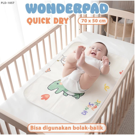 Alas Ompol Alas Tidur Perlengkapan Bayi Perlengkapan Tidur Bayi Alas Ompol Bayi Waterproof (50cm x 7