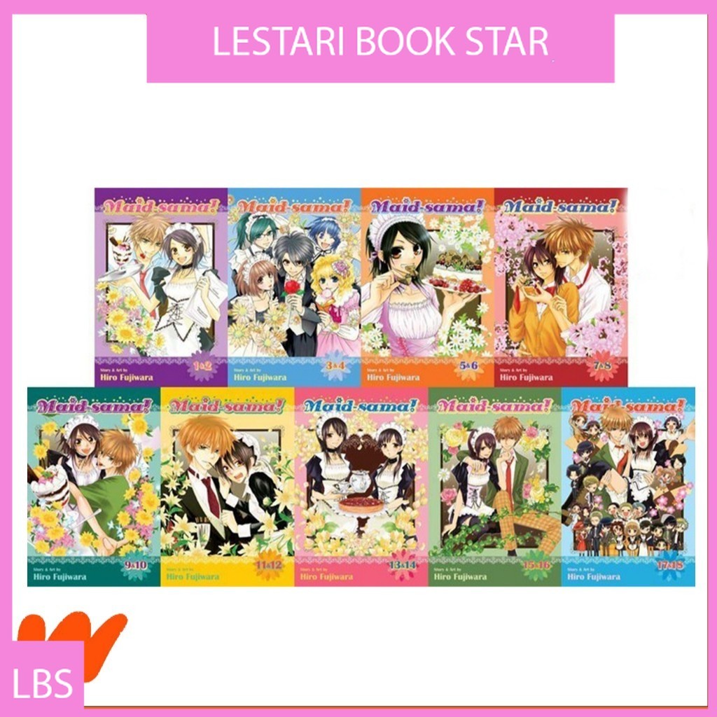 Maid-sama (2-in-1 Edition) (9 book series)
