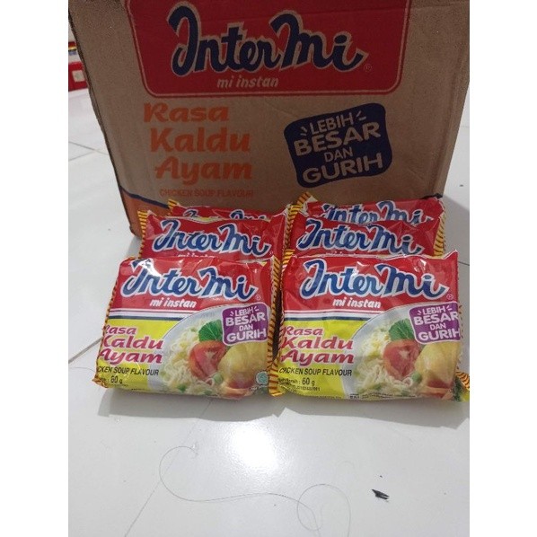 Intermie rasa kaldu ayam mie instan murah