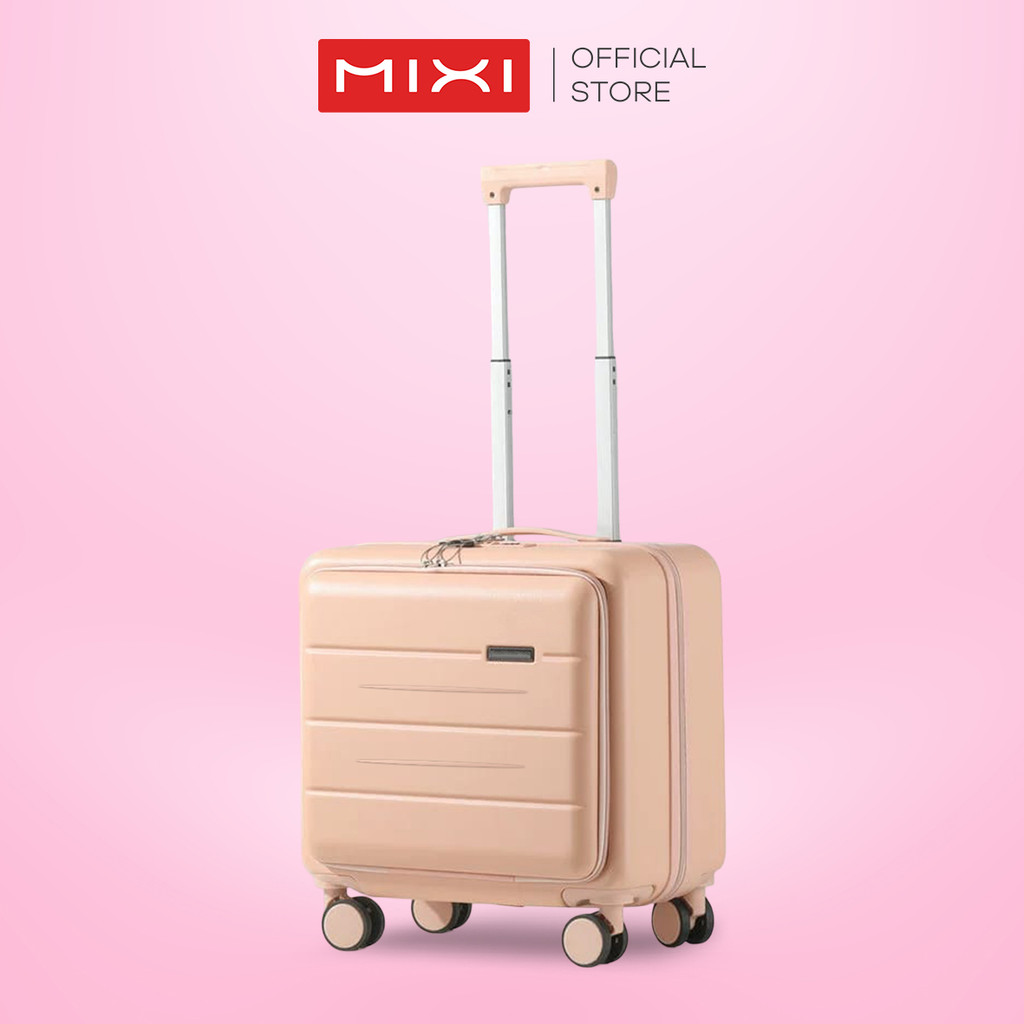 Mixi Koper Kabin Pesawat Mini Size 18 Inch Laptop/Tab Compartment Style Bukaan Depan - M034