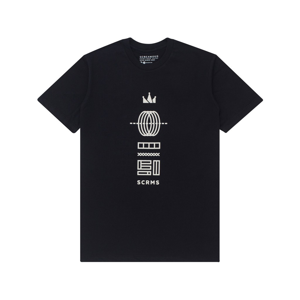 Screamous T-Shirt WORMHOLE BLACK