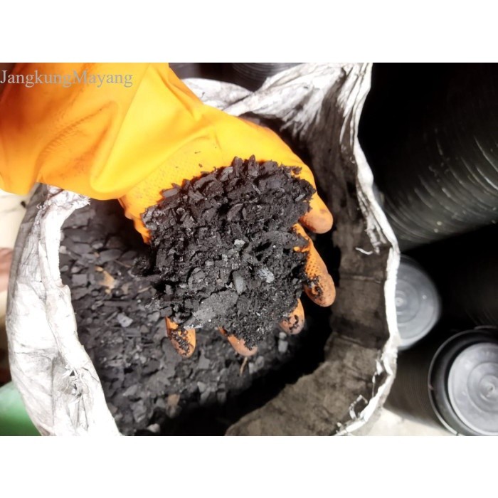 A Arang Kayu / Arang Areng Kayu / Karbon Aktif 1 Kg - 100 Kg - SERBUK ARANG murah
