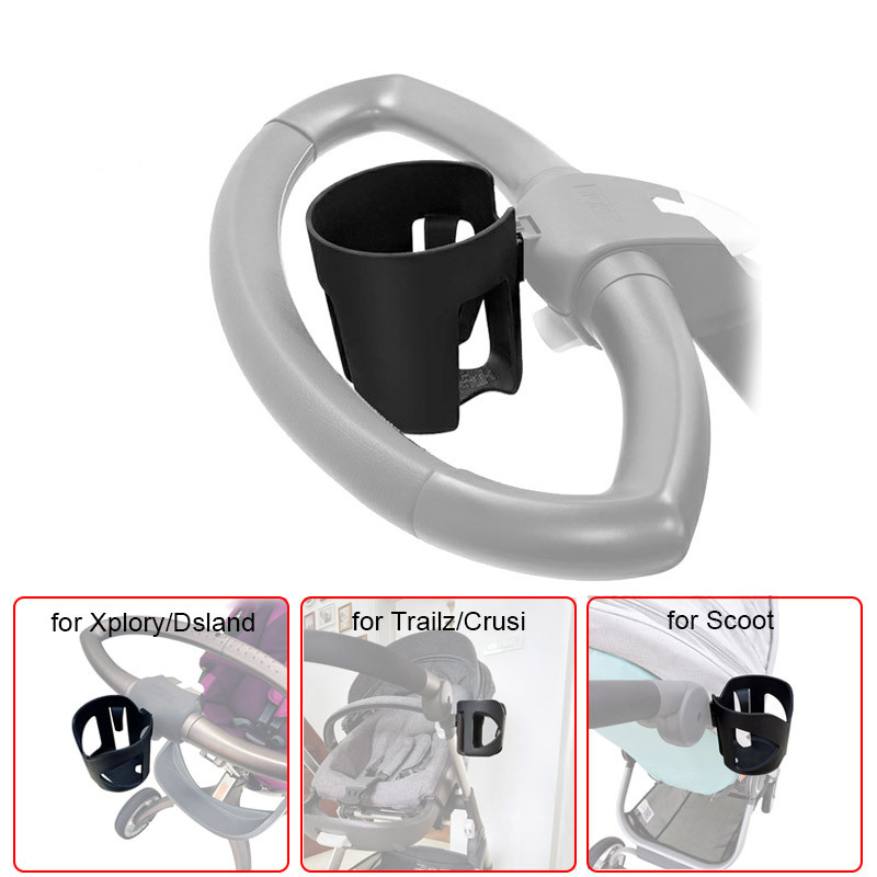 Stroller Cup Holder For Stokke Xplory V3 V4 V5 V6 X Scoot Beat Crusi Trailz Dsland Buggy Milk Bottle