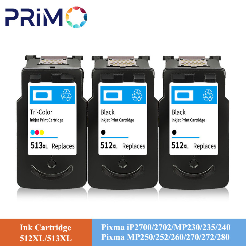 PG512 CL513 PG 512 CL 513 PG-512 Ink Cartridge Compatible for Canon Pixma MP230 MP250 MP240 MP270 MP