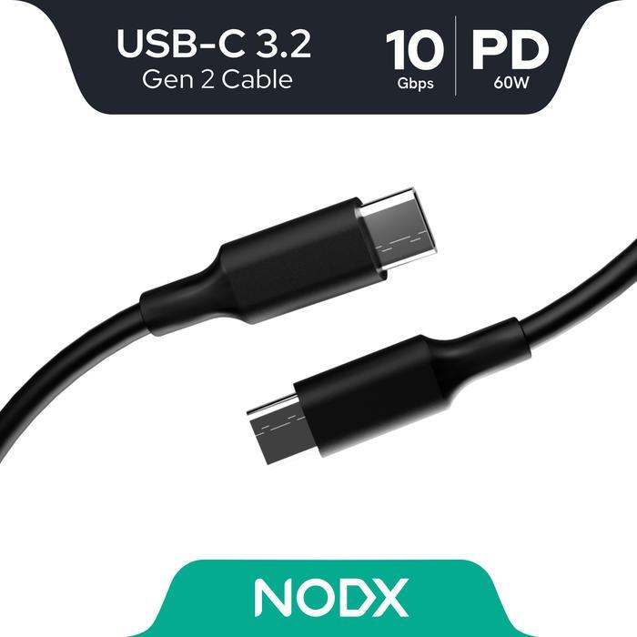 NODX Kabel USB-C 3.2 Gen2 10 Gbps (30cm)