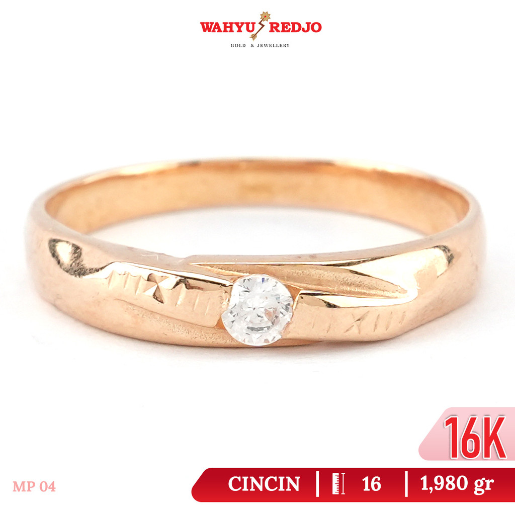 Cincin Emas Kadar 16K Wahyu Redjo CC-16K-31459140