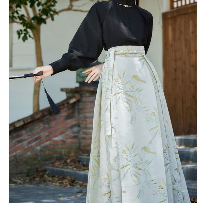 Hanfu Wanita yang Dimodifikasi, Rok Gaya  Baru, Atasan Gaya Tradisional