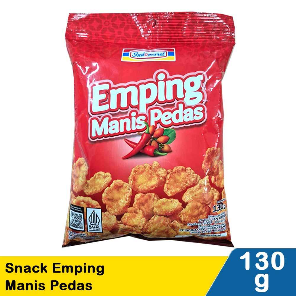 INDOMARET SNACK EMPING MANIS PEDAS 130g