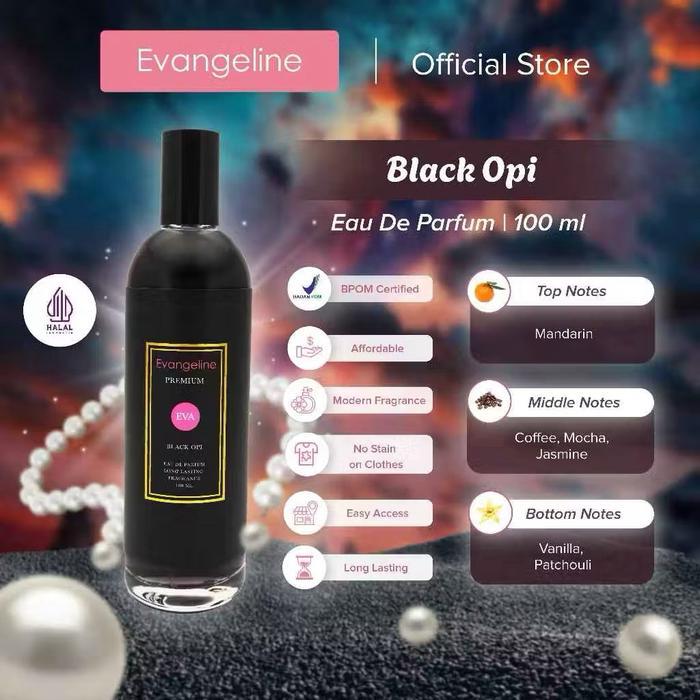 EVANGELINE EDP Eau De Parfum 100ml Selection Musk Sakura Parfume Premium Fragrance minyak wangi parf