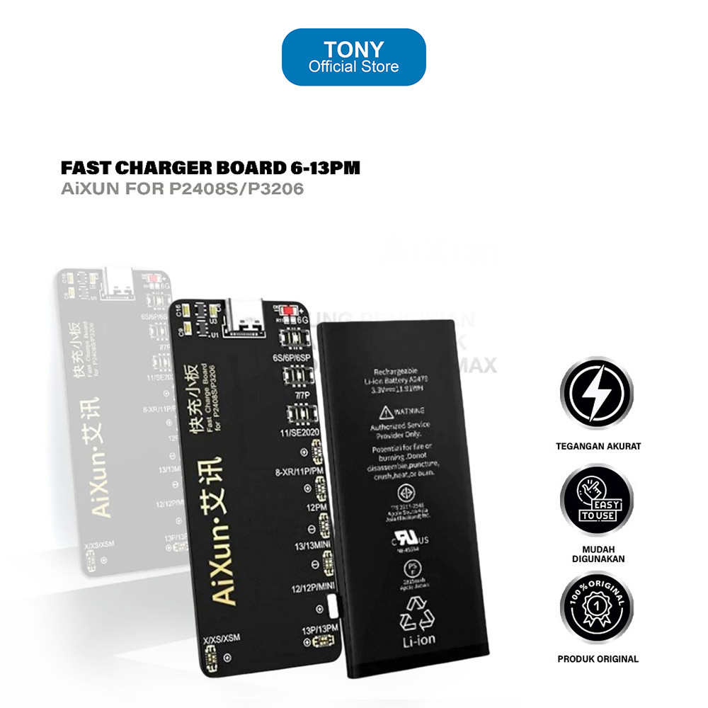 Fast Charger Board AIXUN - Module for P2408S/P3206 iPhone 6-13PM - AIXUN CHARGER