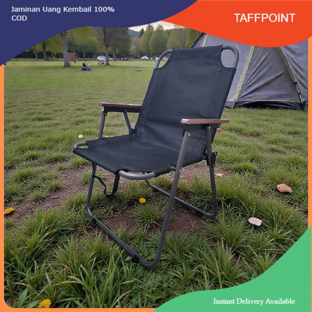 RAKU Kursi Lipat Outdoor Camping Portable Foldable Oxford 600D - QSDZ-267