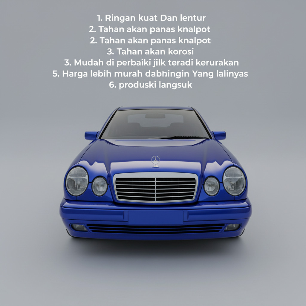 bodikit BUMPER/BEMPER W210 E320 E230 STANDAR DEK KOLONG TRUNKLID W210