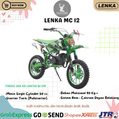 Motor Mini Trail MC 12 Motor Bensin Anak Lenka Trail
