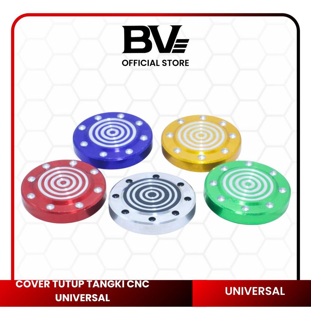 TUTUP TANGKI TENGKI BUBUTAN CNC WARNA MOTIF RANDOM PNP CB 100 CB 125 GL100 GL 125 GL PRO GL MAX VESP