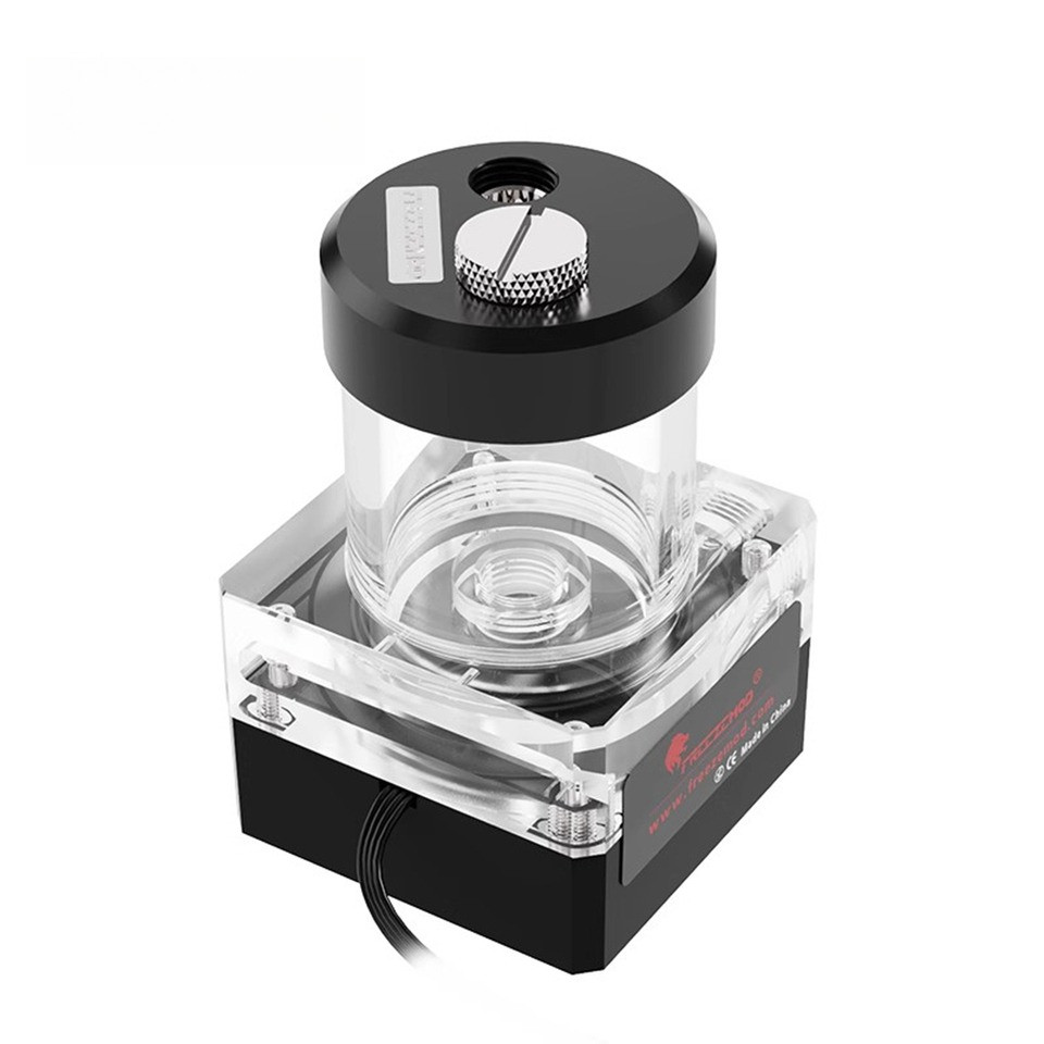 FREEZEMOD Water Tank One-piece Reservoir OD 50mm With Pump 550L/H Integrated PWM speed control head 