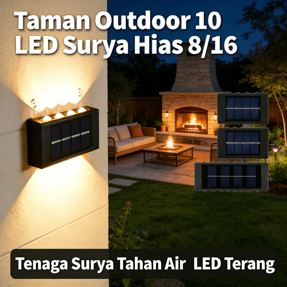 Taman LED Surya Outdoor Hias 16