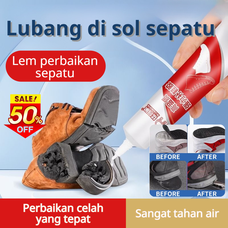 [COD+Gratis Ongkir]Lem Perbaikan Sepatu Serbaguna Berkekuatan Tinggi / Lem Perbaikan Sepatu Dengan D