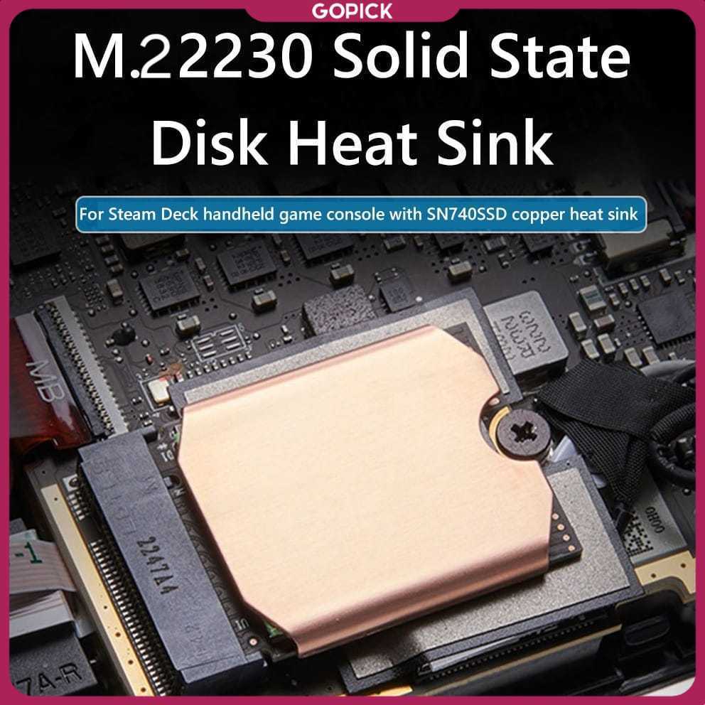 Heatsink SSD M.2 2230 NVMe Console Game Copper Cooler - TN30