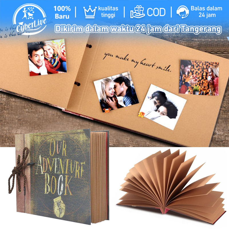 Our Adventure Book Pixar Album Foto Scrapbook Album Foto Perjalanan